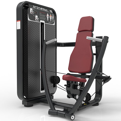 坐式推胸訓(xùn)練器 高端坐姿推胸肌肉鍛煉器械