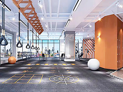 美國連鎖健身房設(shè)計圖