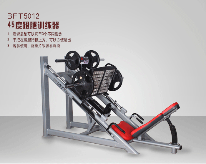BFT5012，45度蹬腿訓(xùn)練器